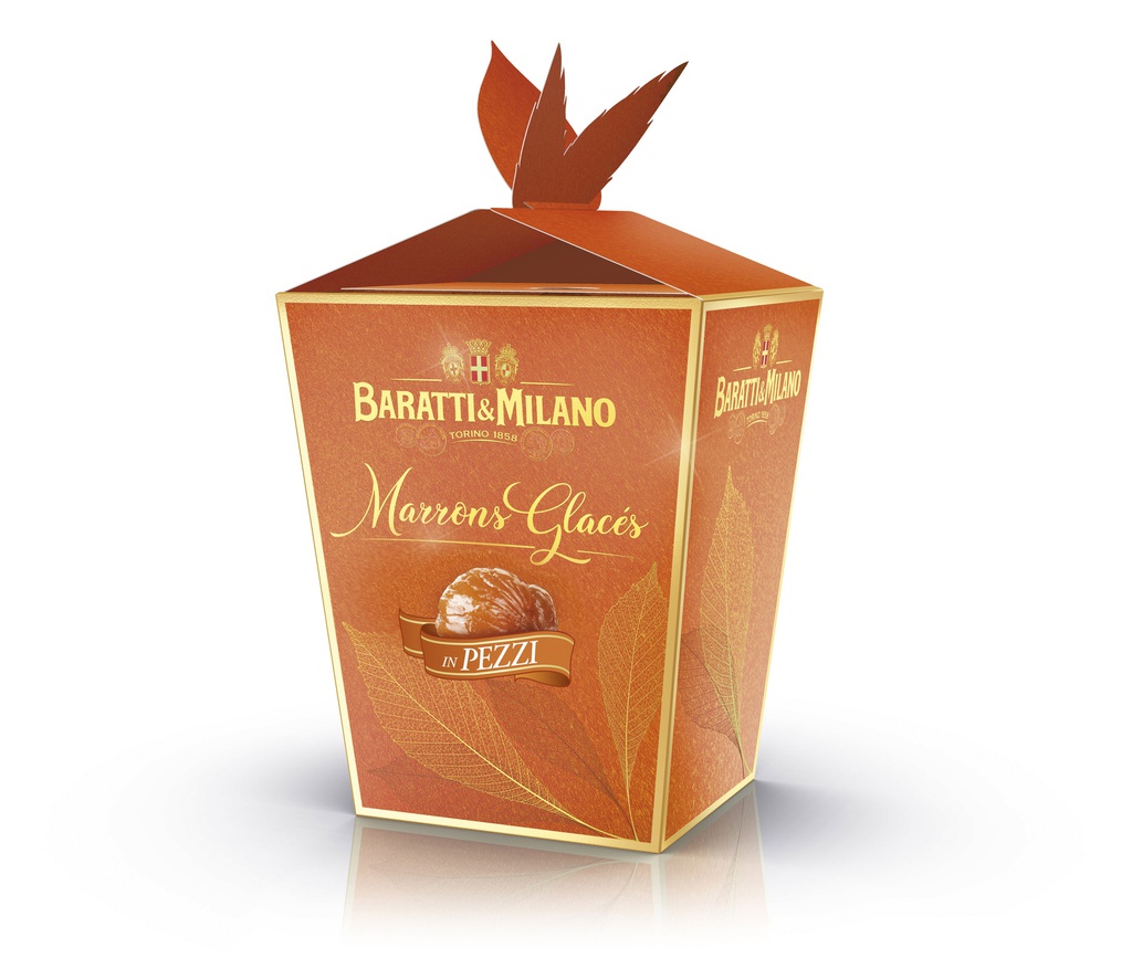 Ballotin marrons glacés morceaux 250g x 9