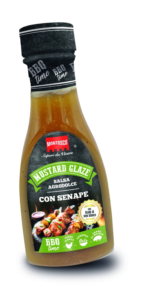 *Sauce Mustard Glaze à base de vinaigre Balsamique 250ml X6