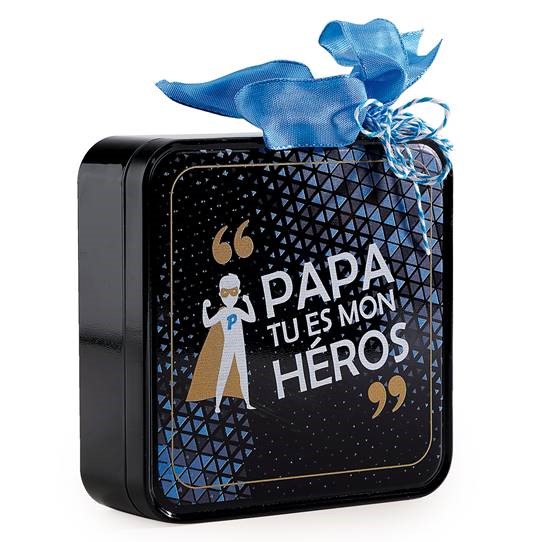 Boite métal papa x 12