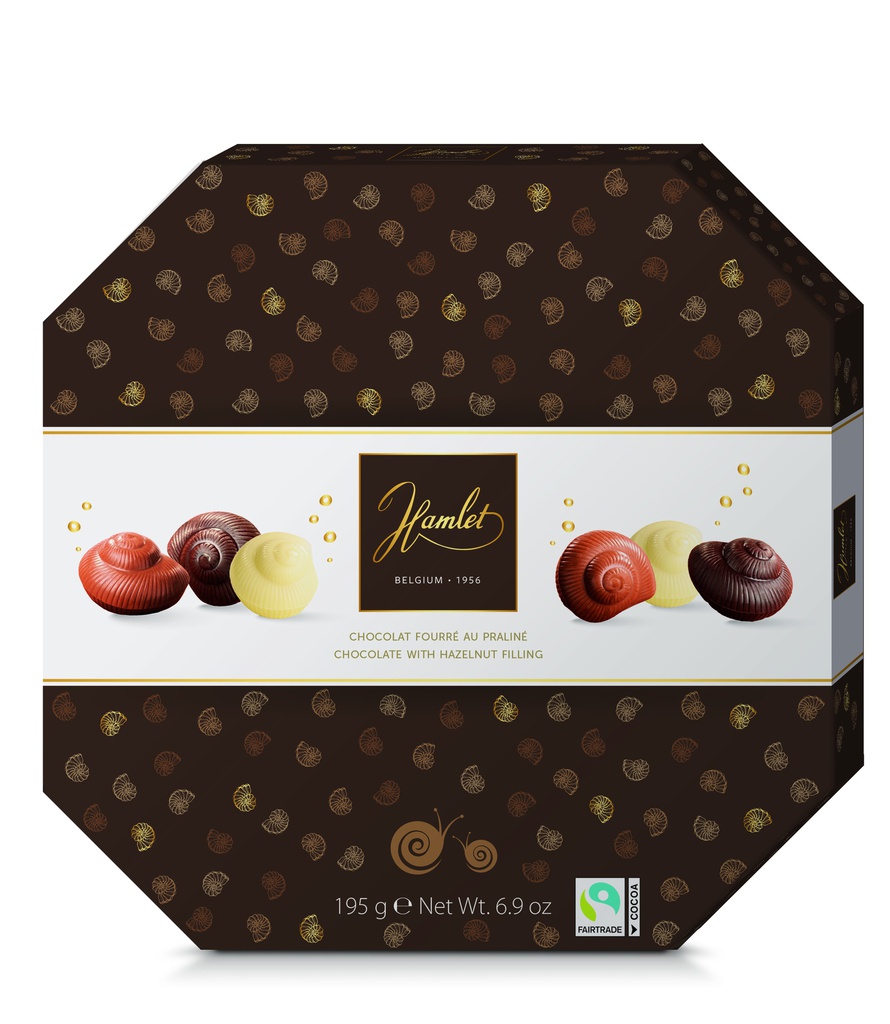 Boite escargots au praliné 195g x12