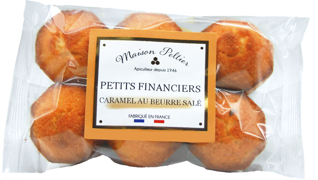 Petits financier caramel au beurre salé 100g x30