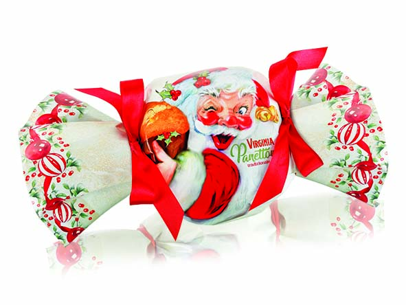 Panettone classique bonbon père Noël 750g X12