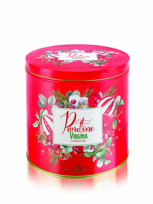 Panettone classique boite métal offerte 500g X1