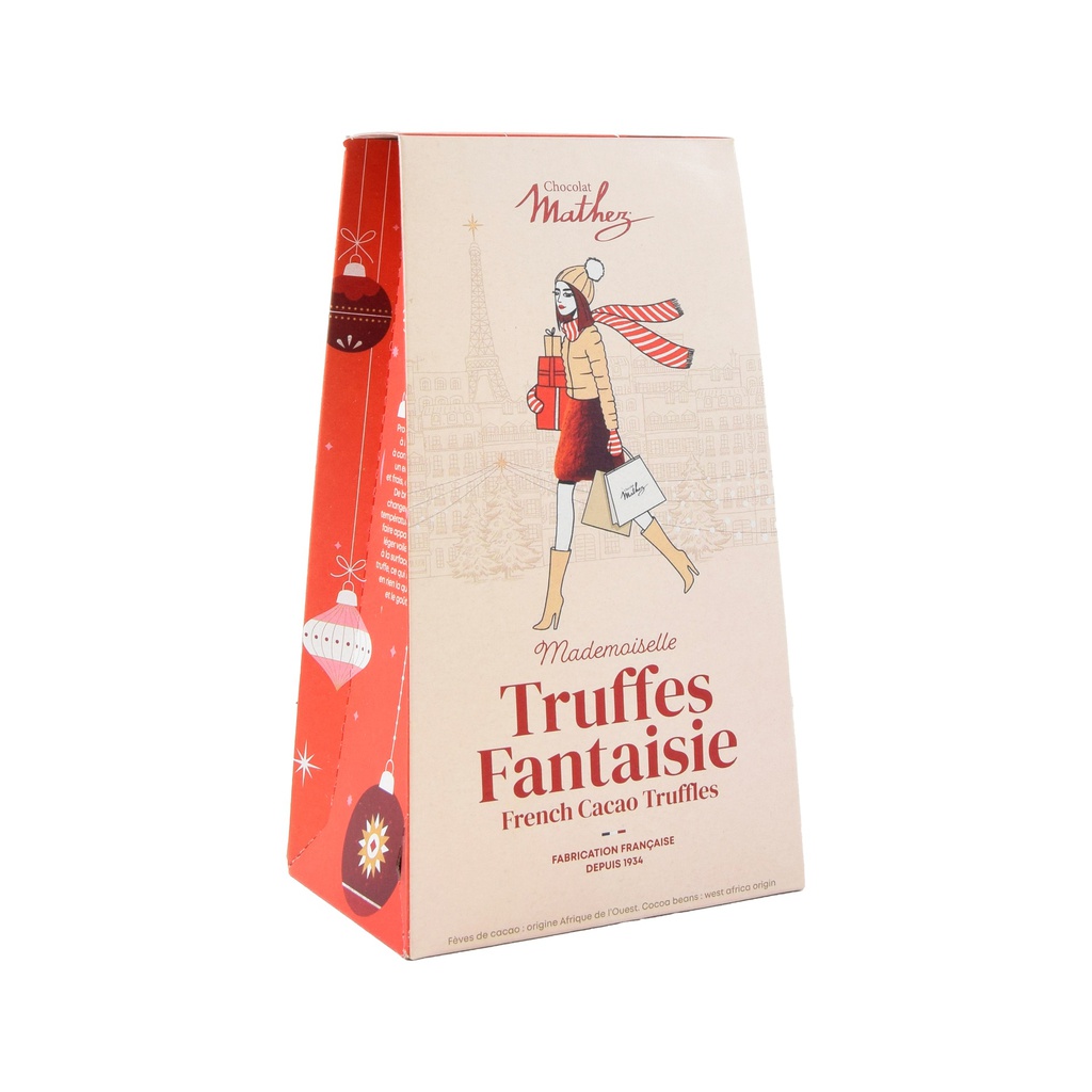 Etui Mademoiselle Hiver truffes aro noisettes 100g x 20