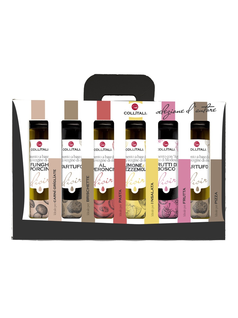 *Coffret de 6 sélections d'huiles 180ml X6
