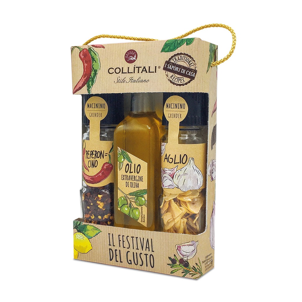Coffret trio de condiments 100ml-41g X6