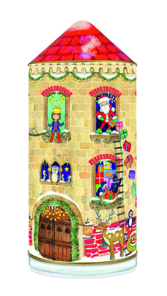 Tour de Noël musicale garnie de chocolat 143gx12