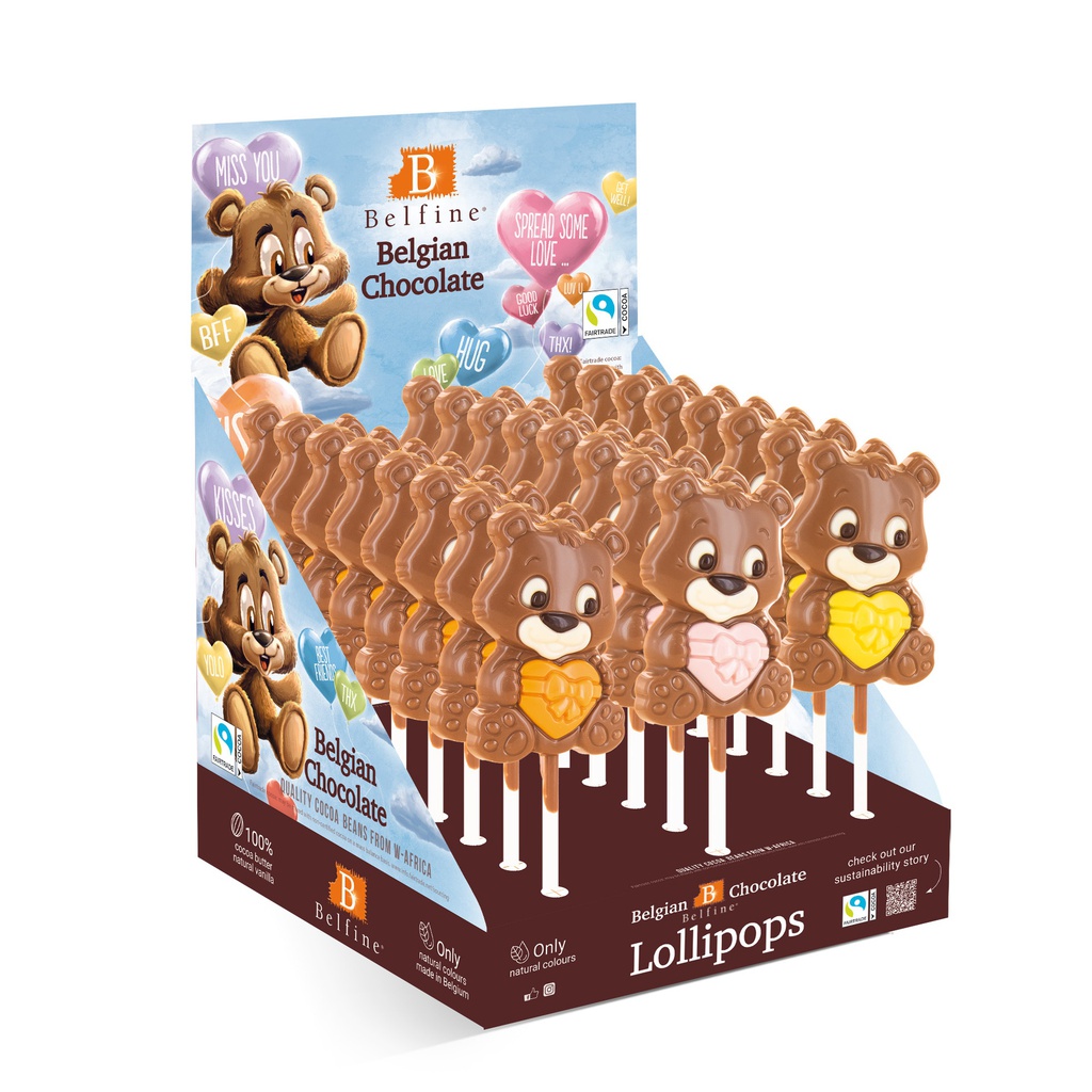 Sucette ourson d'amour Roméo 25g x 24
