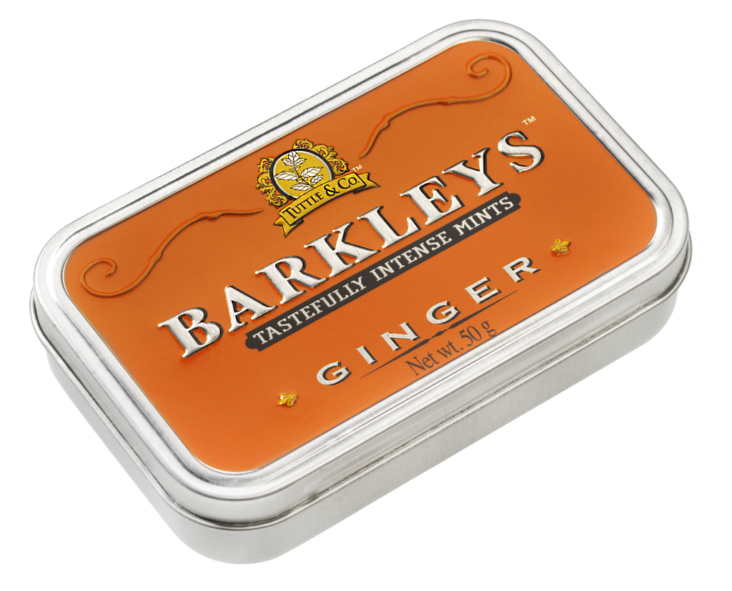 Boite métal gingembre orange 50g x 6