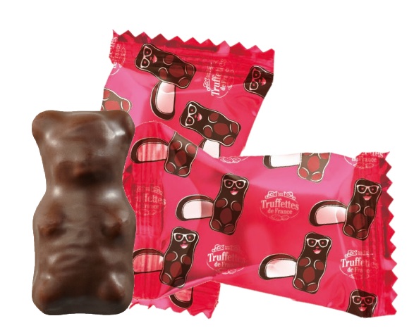 Mini oursons choc lait emb vrac 600 pièces 5.1 kg