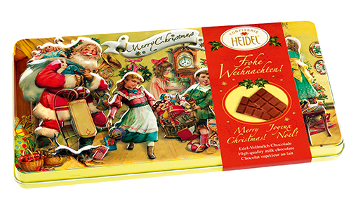 Boite Décorative Nostalgie de Noël 4x30g x 7